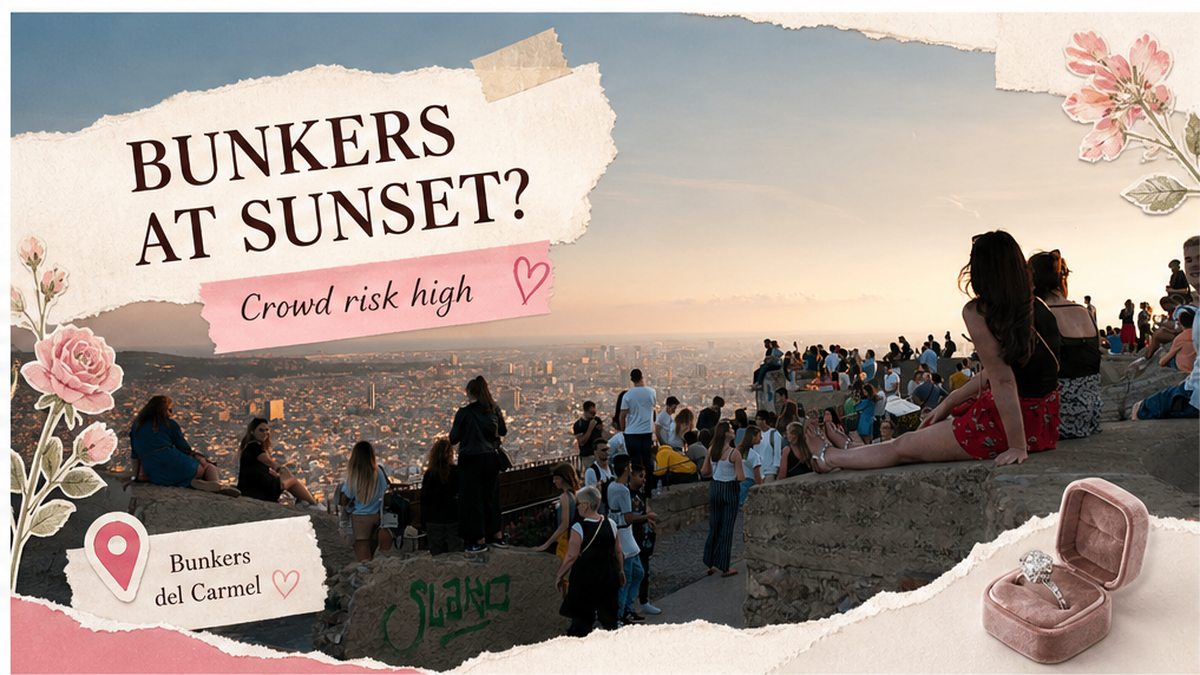 Romantic proposal ideas Barcelona: spot checklist 2026