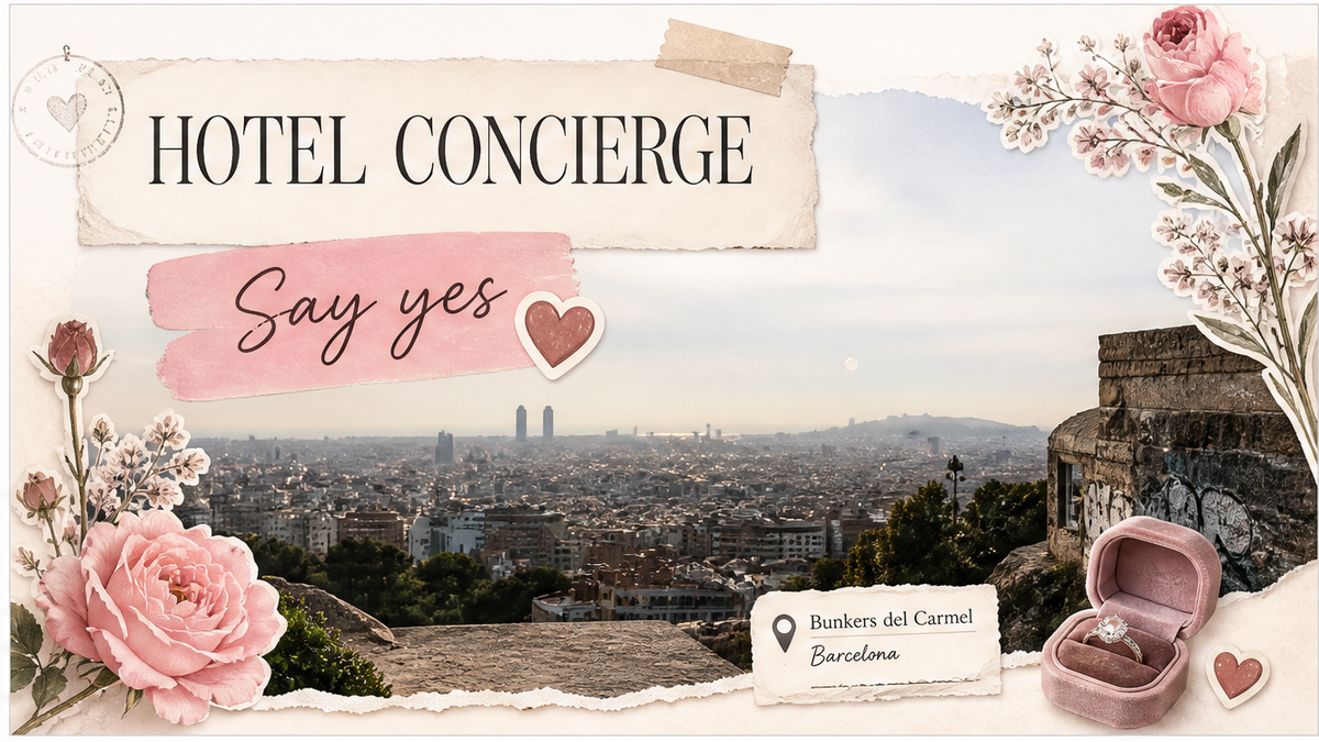 Quiet curb pickup timed for a Barcelona proposal handoff