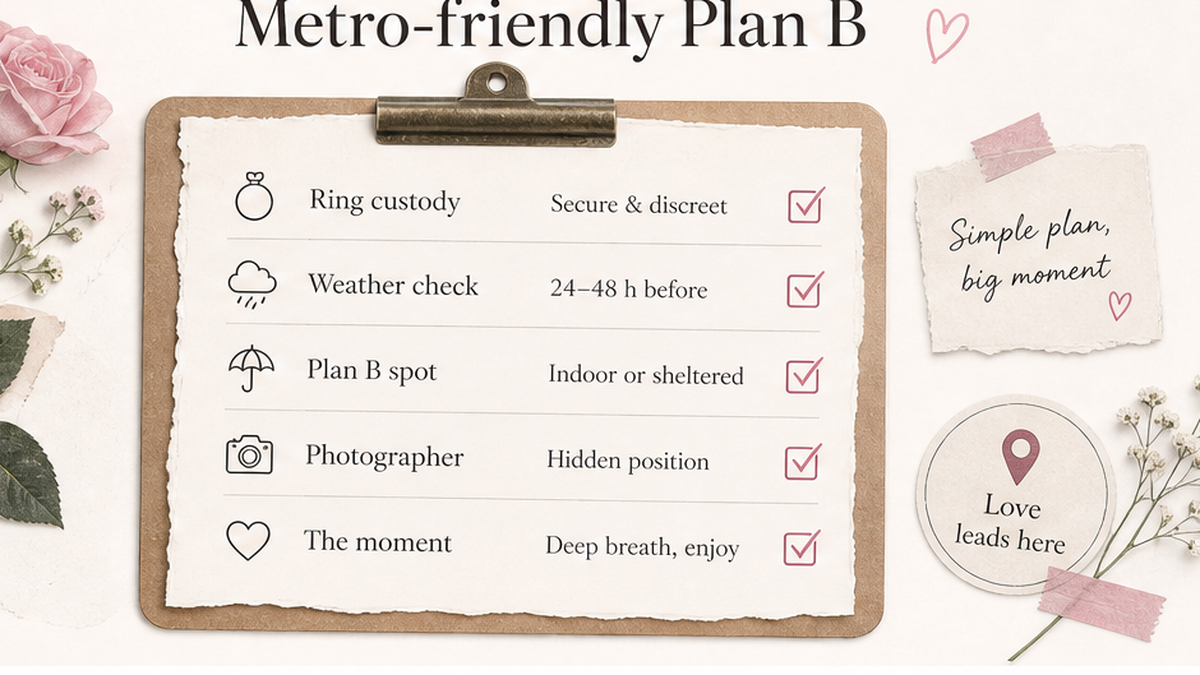 Proposal checklist board: Metro-friendly Plan B