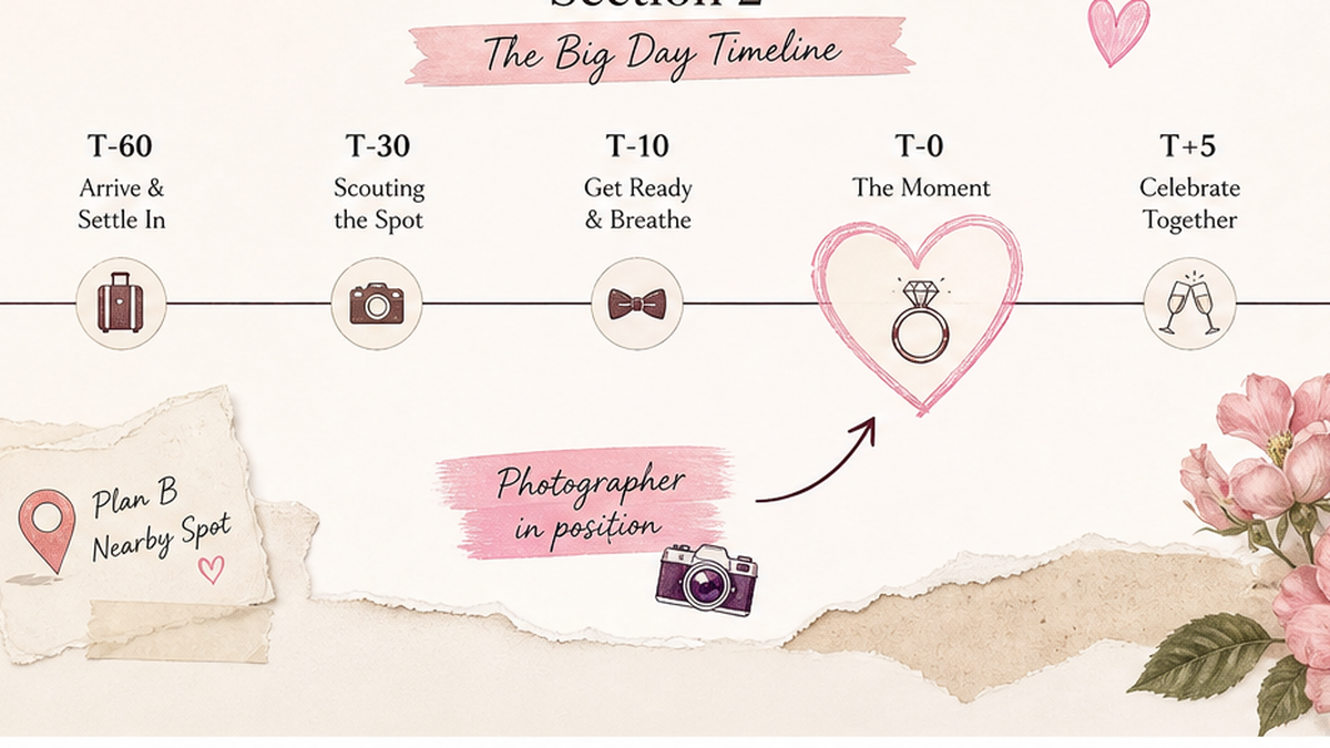 Proposal day timeline: Section 2