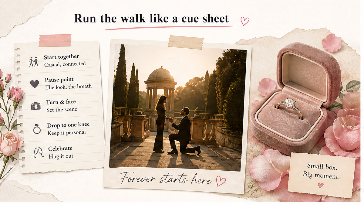 Ring moment detail card: Run the walk like a cue sheet