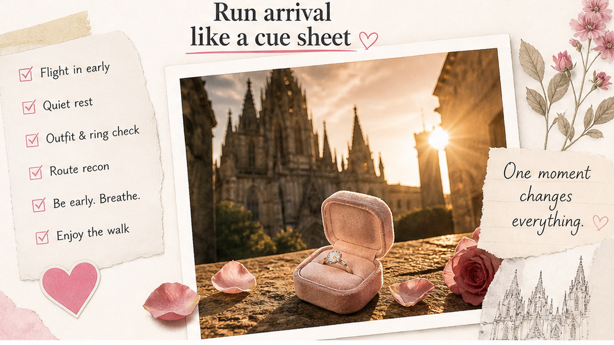 Ring moment detail card: Run arrival like a cue sheet