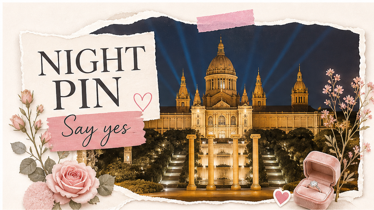 Cover: night pin postcard