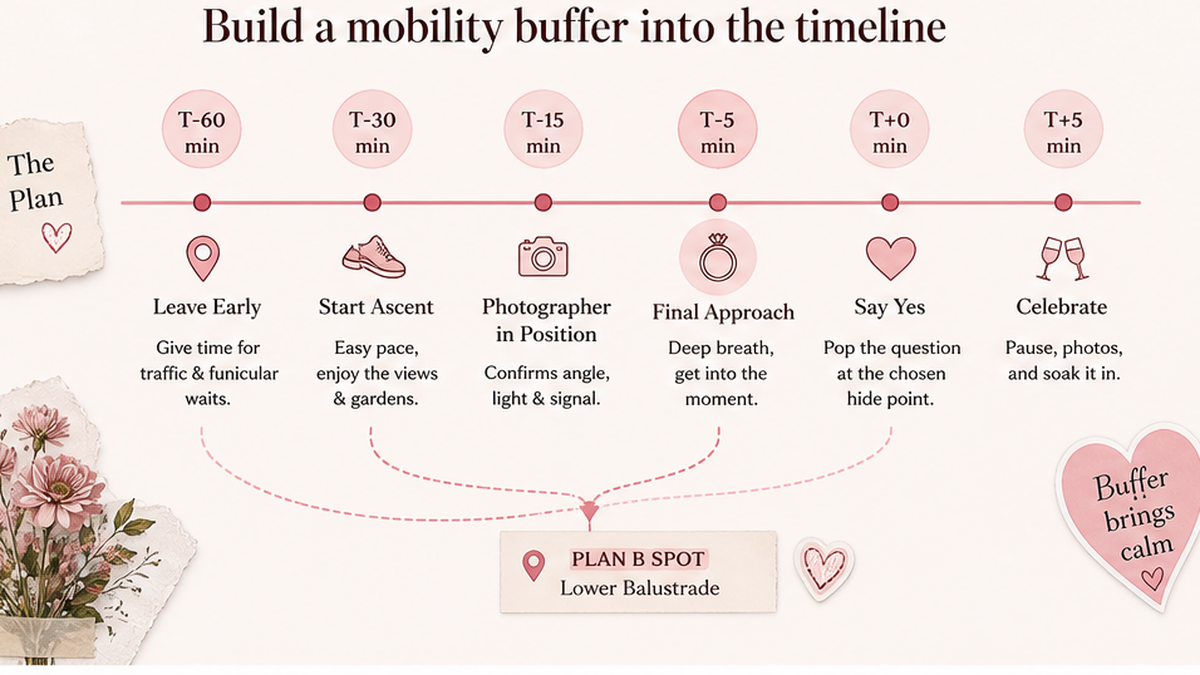 Proposal day timeline: Build a mobility buffer into the timeline